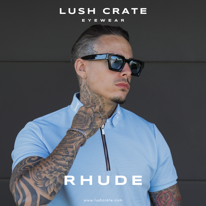 RHUDE Retro Polarized Sunglasses